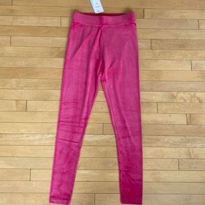 juicy couture pink velour leggings